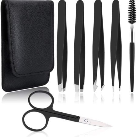 8-Piece Eyebrow Tweezer & Nail Clipper Set