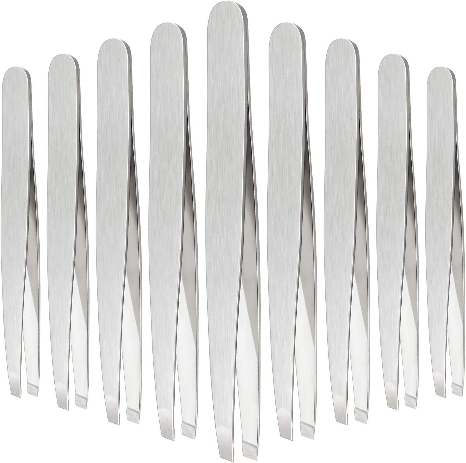 Stainless Steel Eyebrow Tweezer Set (Various Styles)