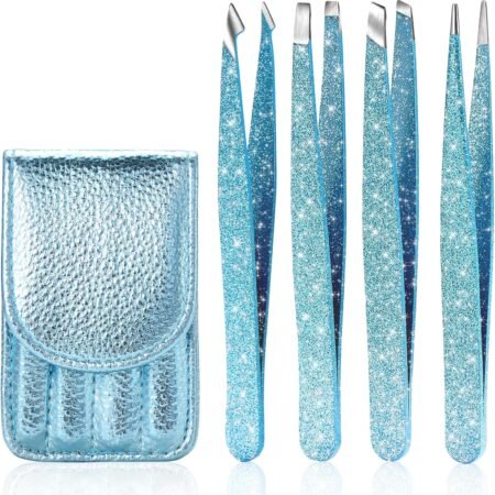 5-in-1 Eyelash Extension Tool Set (Tweezers, Scissors, Brush)